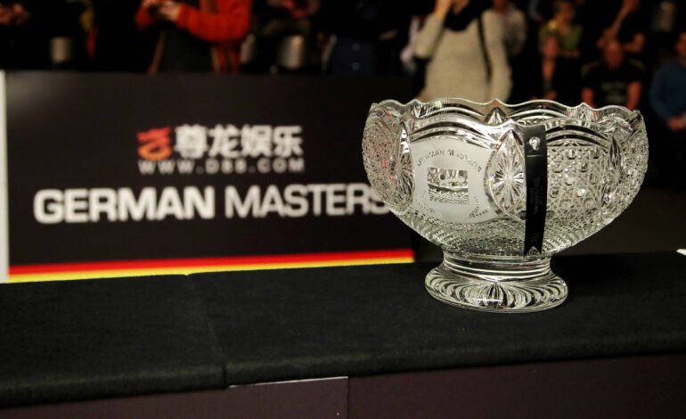 German Masters trophy