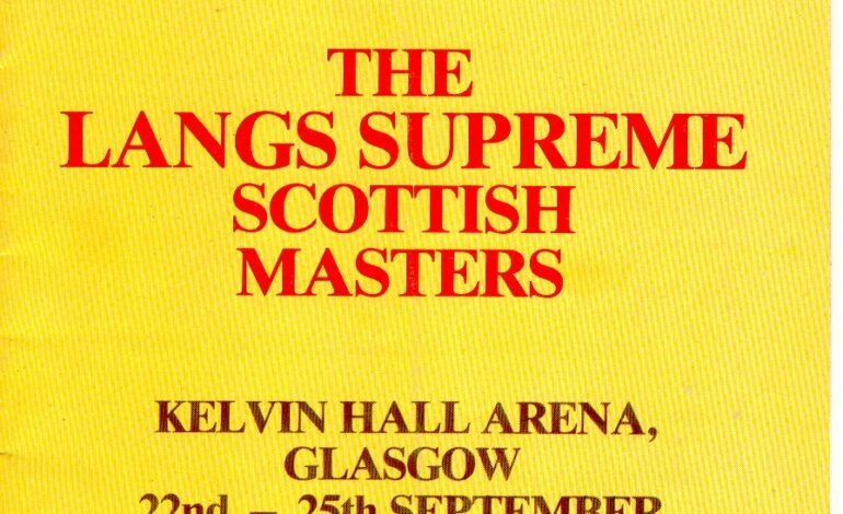 Scottish Masters Torneo
